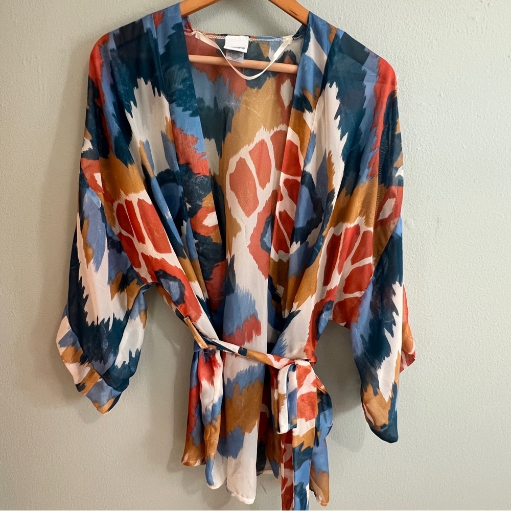 Sonoma Multicolor Kimono Style Women's Top